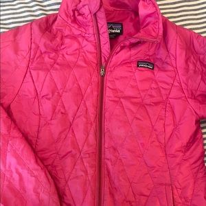 Pink Patagonia Jacket. Girls/Youth size xxl (14). Good condition.